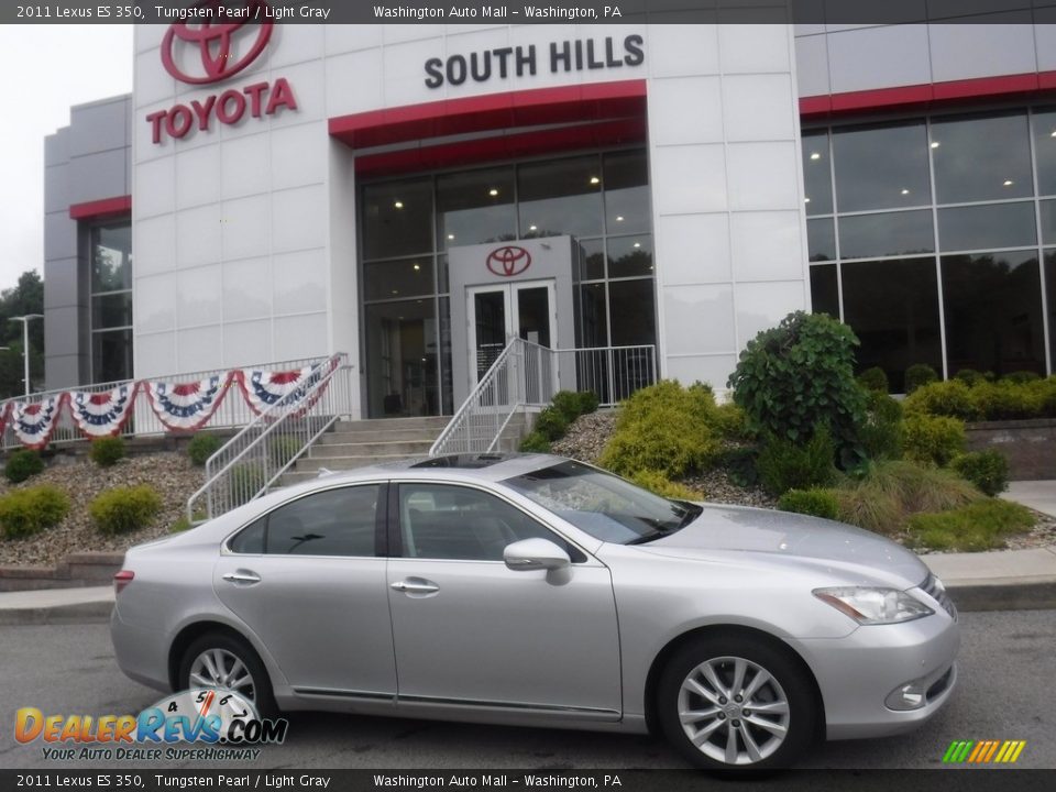 2011 Lexus ES 350 Tungsten Pearl / Light Gray Photo #2