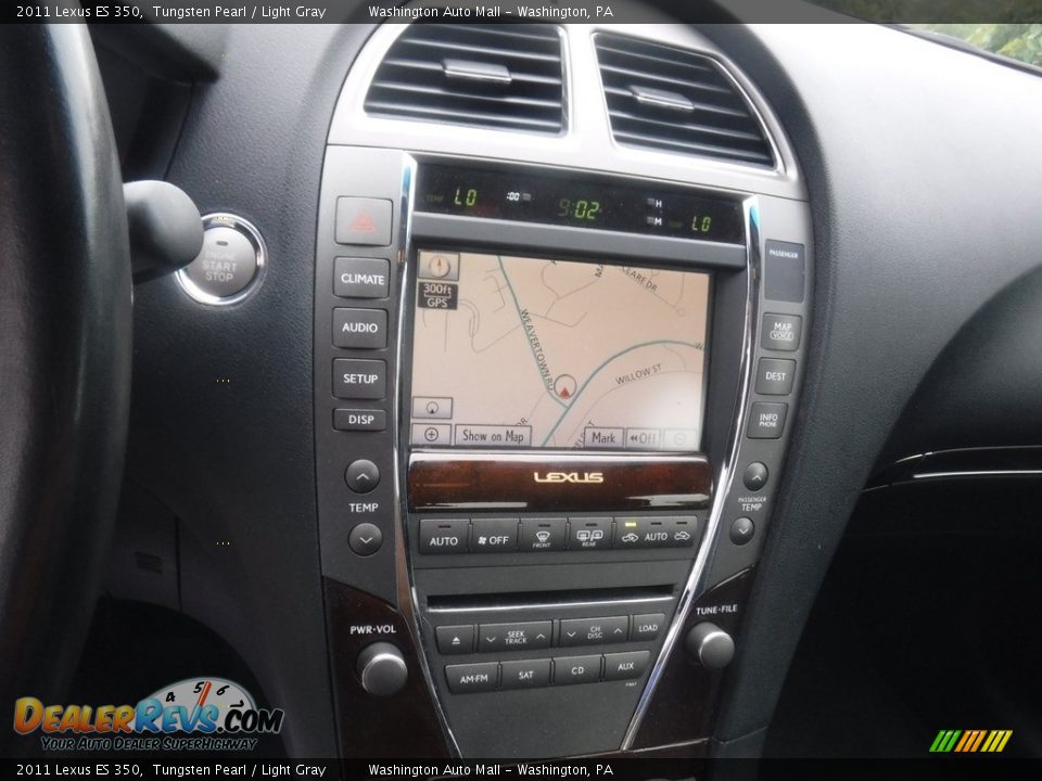 2011 Lexus ES 350 Tungsten Pearl / Light Gray Photo #3
