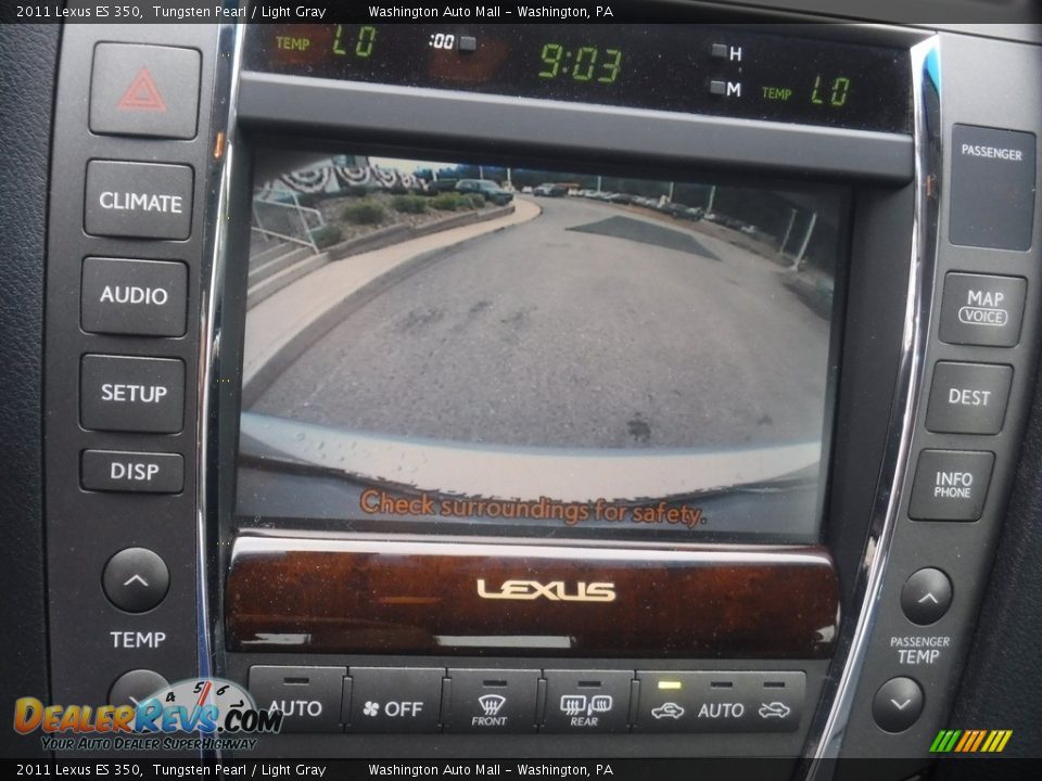 2011 Lexus ES 350 Tungsten Pearl / Light Gray Photo #4