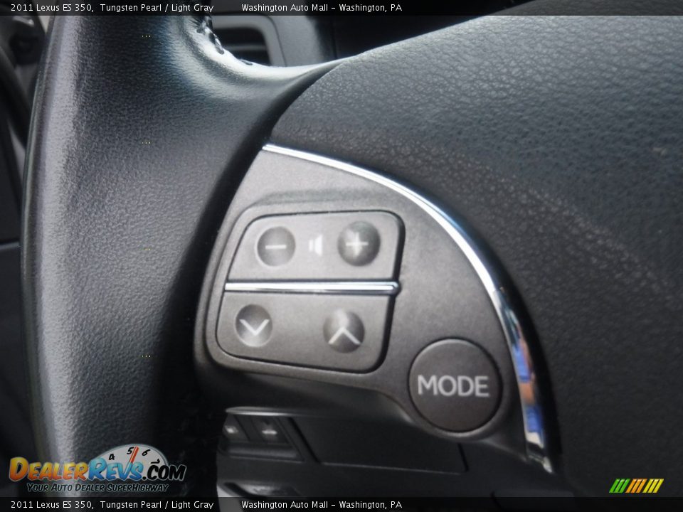 2011 Lexus ES 350 Tungsten Pearl / Light Gray Photo #7