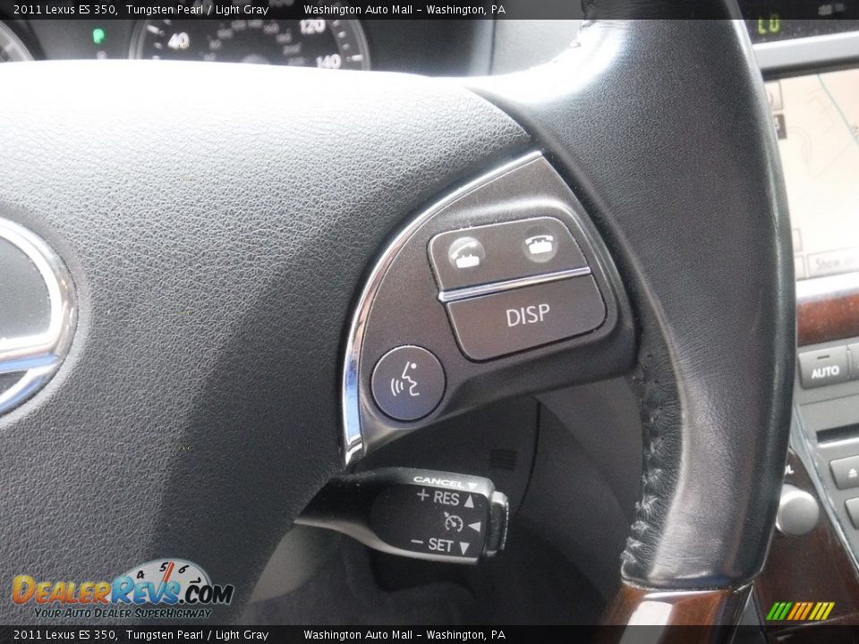 2011 Lexus ES 350 Tungsten Pearl / Light Gray Photo #8