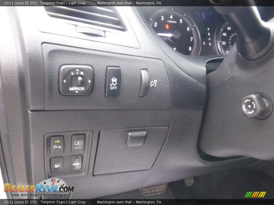 2011 Lexus ES 350 Tungsten Pearl / Light Gray Photo #9