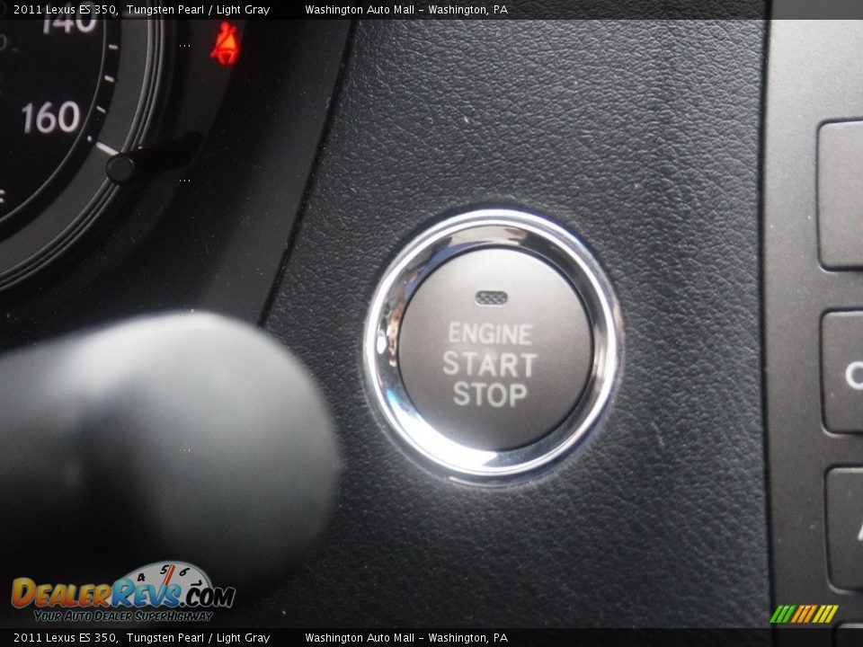 2011 Lexus ES 350 Tungsten Pearl / Light Gray Photo #10