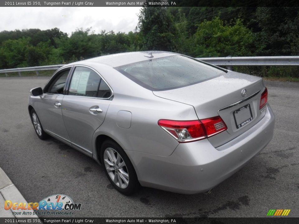 2011 Lexus ES 350 Tungsten Pearl / Light Gray Photo #16