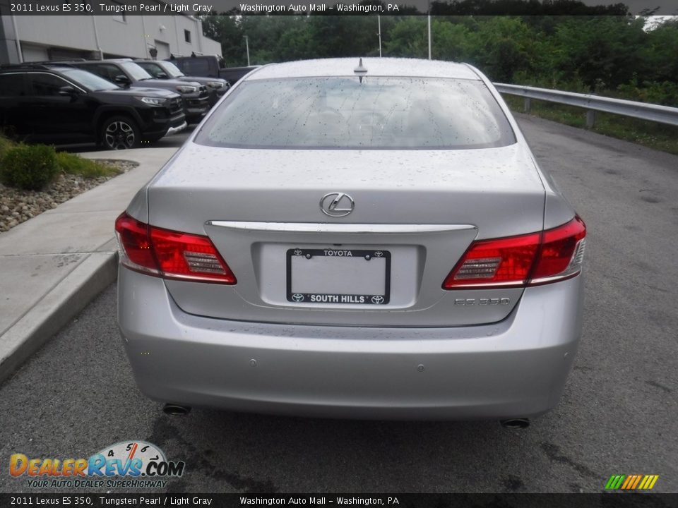 2011 Lexus ES 350 Tungsten Pearl / Light Gray Photo #17