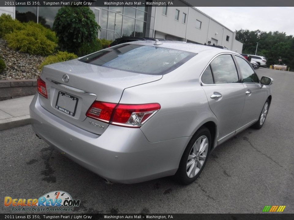 2011 Lexus ES 350 Tungsten Pearl / Light Gray Photo #18