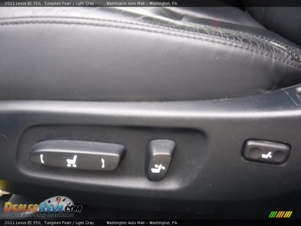 2011 Lexus ES 350 Tungsten Pearl / Light Gray Photo #21