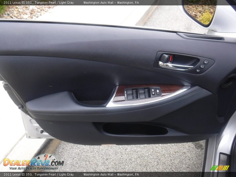 2011 Lexus ES 350 Tungsten Pearl / Light Gray Photo #23