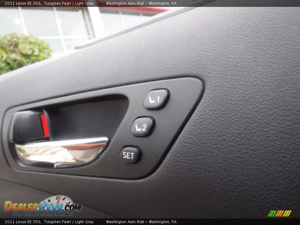 2011 Lexus ES 350 Tungsten Pearl / Light Gray Photo #24