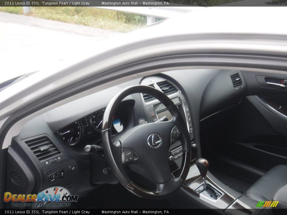 2011 Lexus ES 350 Tungsten Pearl / Light Gray Photo #25