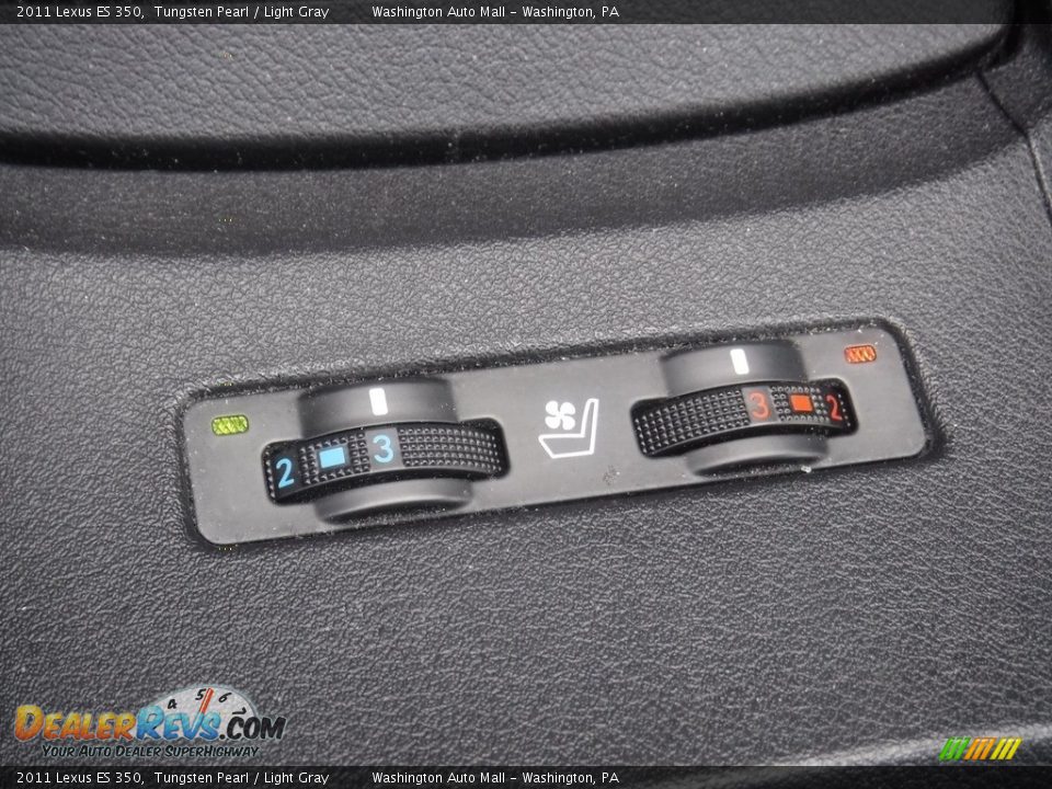 2011 Lexus ES 350 Tungsten Pearl / Light Gray Photo #26