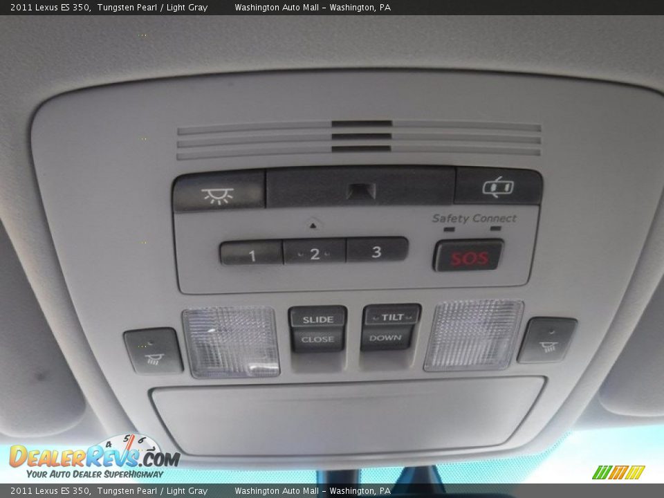 2011 Lexus ES 350 Tungsten Pearl / Light Gray Photo #29