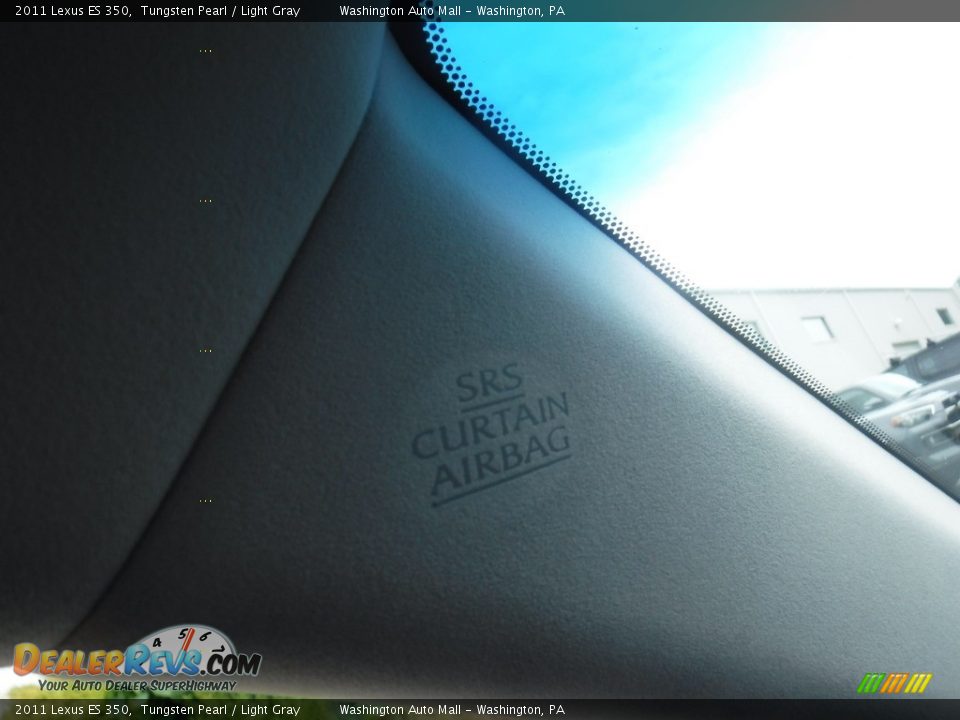 2011 Lexus ES 350 Tungsten Pearl / Light Gray Photo #30