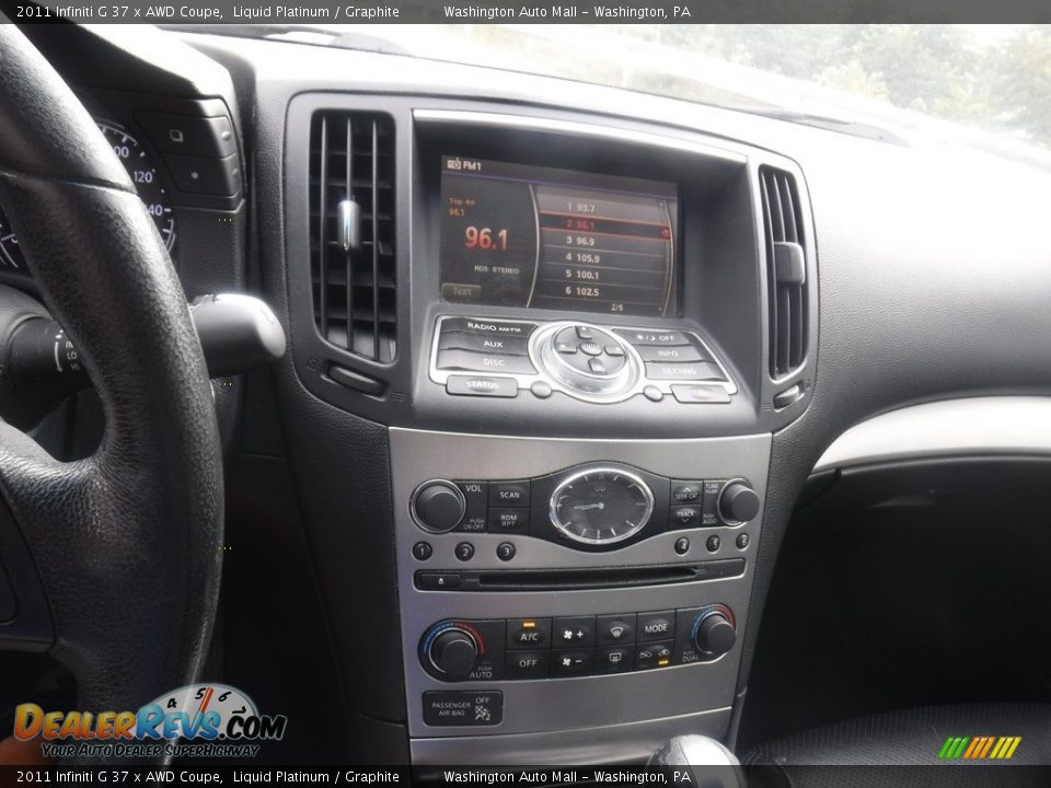 2011 Infiniti G 37 x AWD Coupe Liquid Platinum / Graphite Photo #3