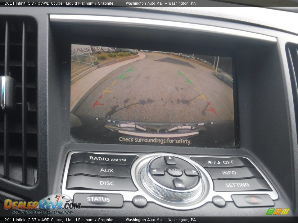 2011 Infiniti G 37 x AWD Coupe Liquid Platinum / Graphite Photo #4