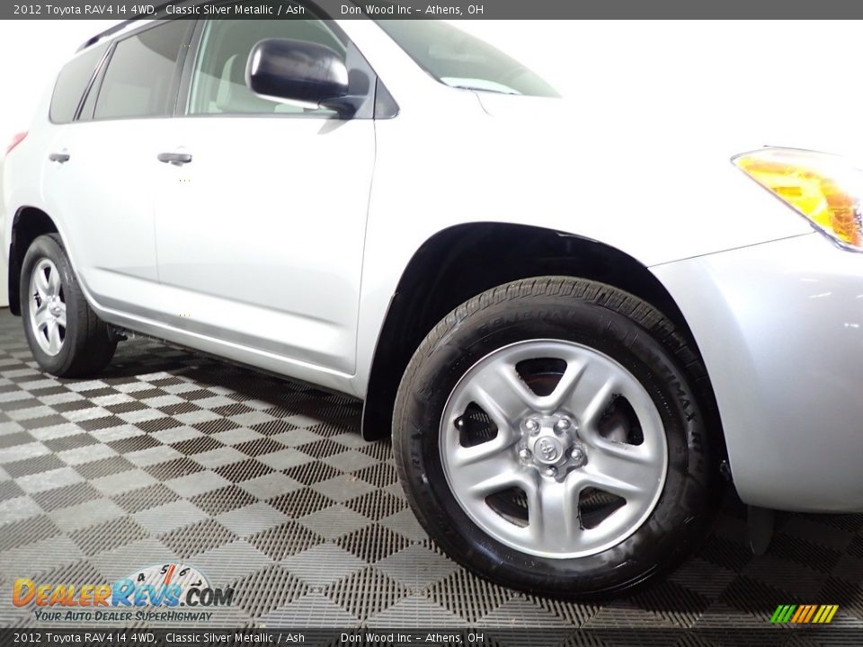 2012 Toyota RAV4 I4 4WD Classic Silver Metallic / Ash Photo #3