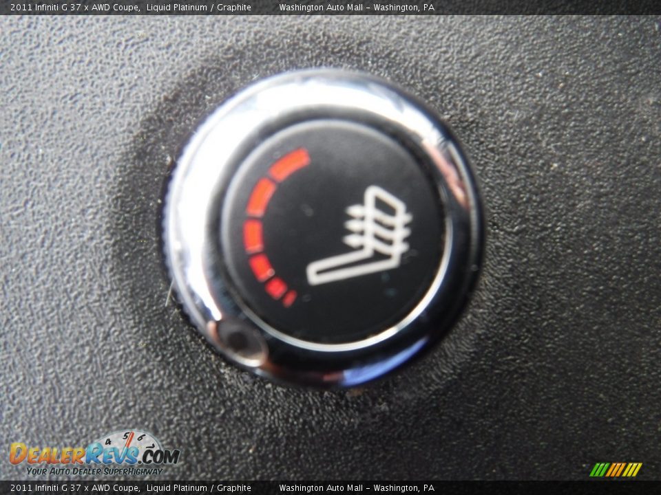 2011 Infiniti G 37 x AWD Coupe Liquid Platinum / Graphite Photo #5