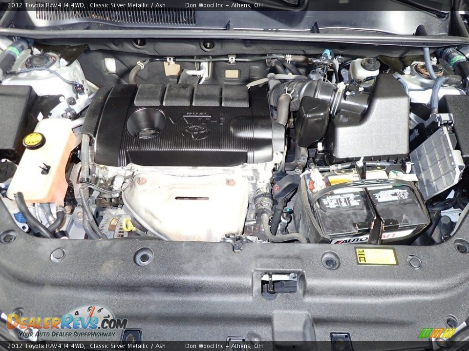 2012 Toyota RAV4 I4 4WD Classic Silver Metallic / Ash Photo #6