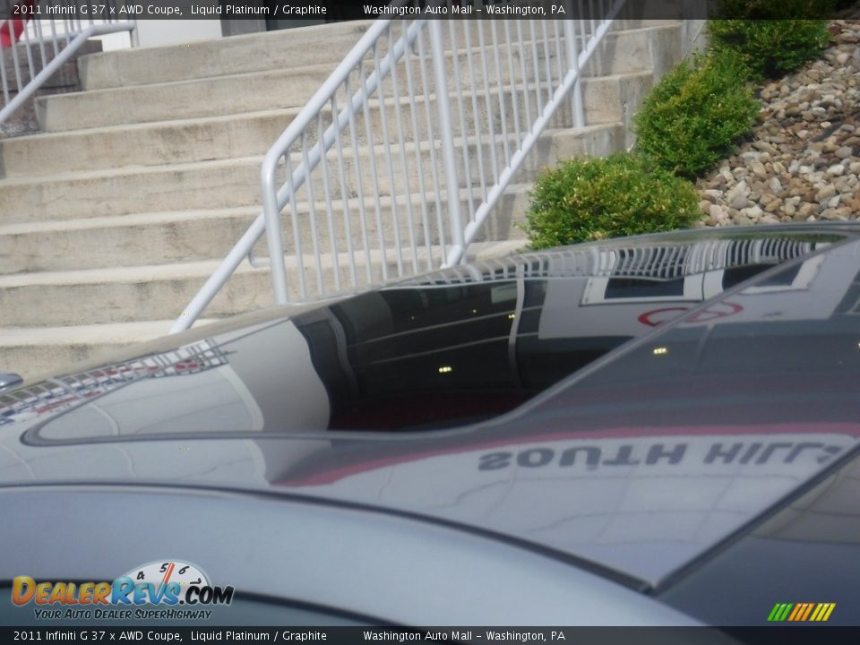 2011 Infiniti G 37 x AWD Coupe Liquid Platinum / Graphite Photo #9