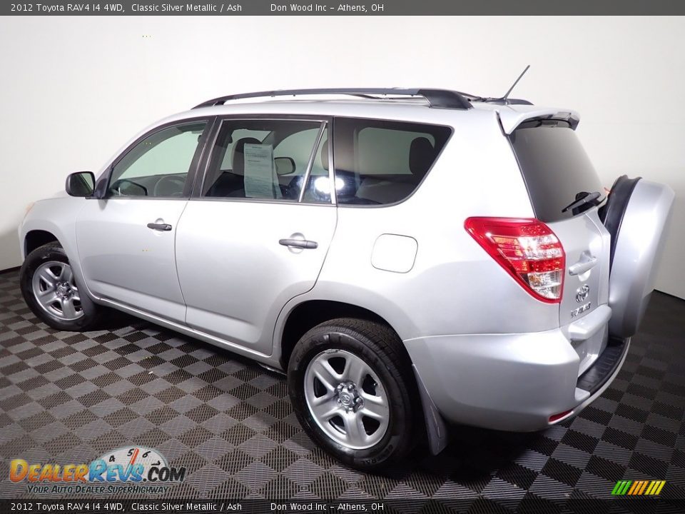 2012 Toyota RAV4 I4 4WD Classic Silver Metallic / Ash Photo #9