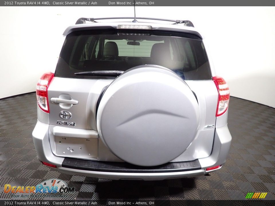 2012 Toyota RAV4 I4 4WD Classic Silver Metallic / Ash Photo #11
