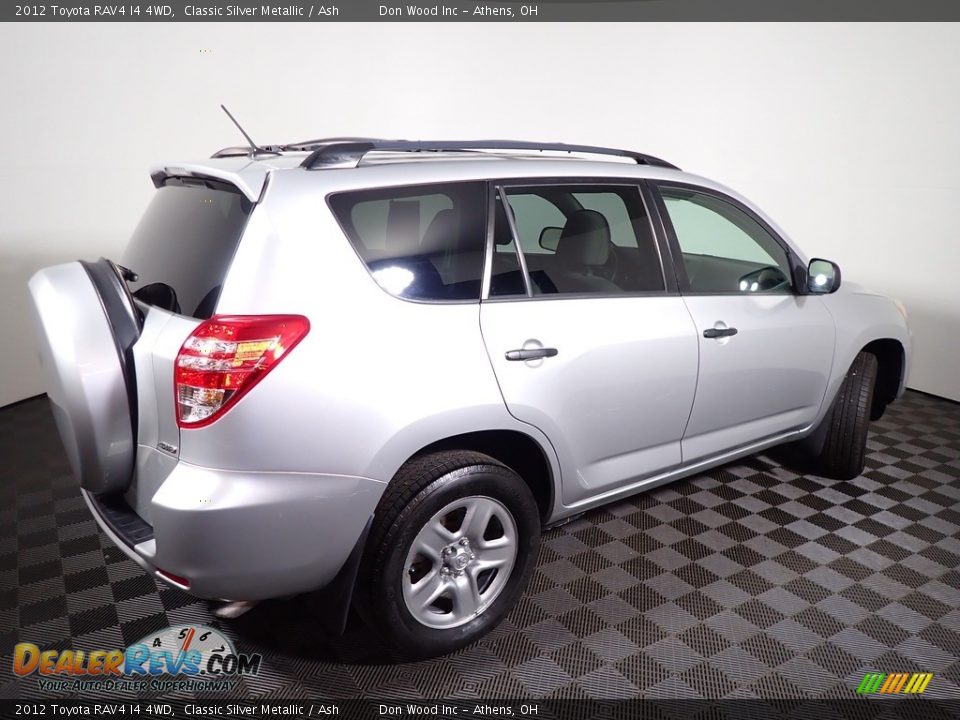 2012 Toyota RAV4 I4 4WD Classic Silver Metallic / Ash Photo #15