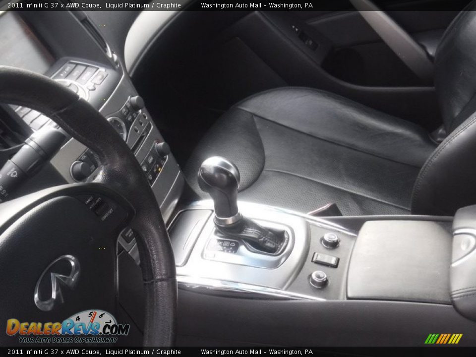 2011 Infiniti G 37 x AWD Coupe Liquid Platinum / Graphite Photo #21