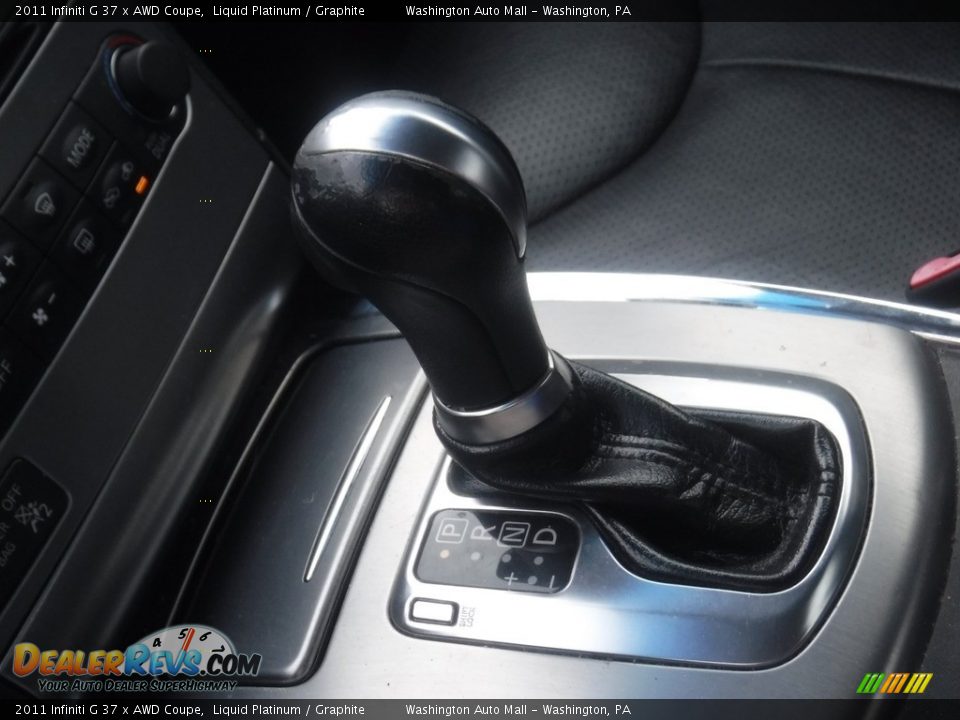 2011 Infiniti G 37 x AWD Coupe Liquid Platinum / Graphite Photo #22