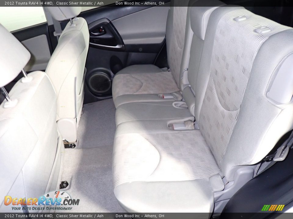 2012 Toyota RAV4 I4 4WD Classic Silver Metallic / Ash Photo #22