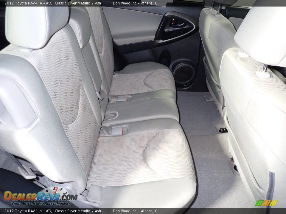 2012 Toyota RAV4 I4 4WD Classic Silver Metallic / Ash Photo #24
