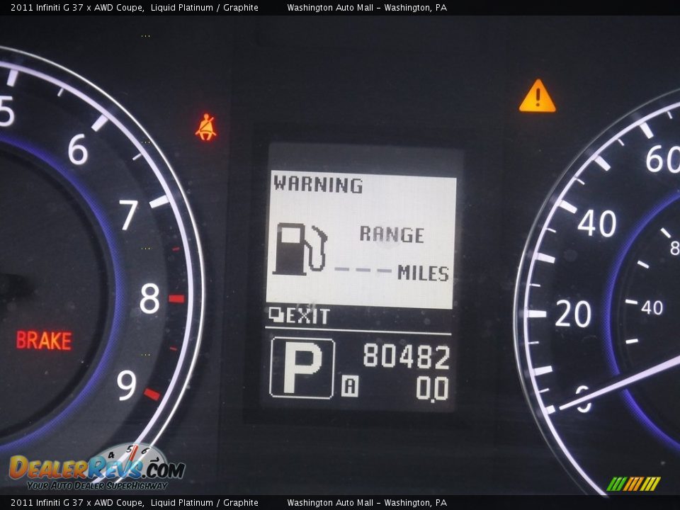 2011 Infiniti G 37 x AWD Coupe Liquid Platinum / Graphite Photo #27