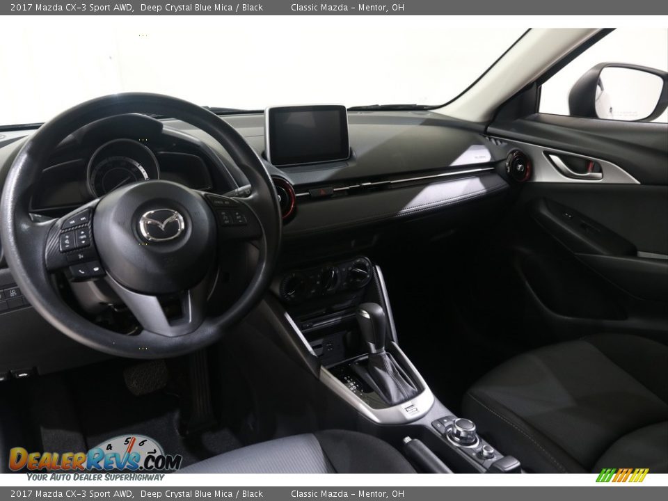2017 Mazda CX-3 Sport AWD Deep Crystal Blue Mica / Black Photo #8