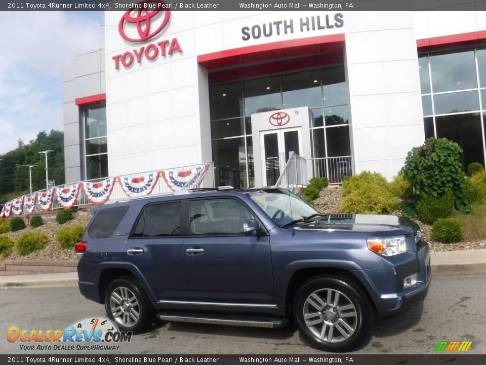 2011 Toyota 4Runner Limited 4x4 Shoreline Blue Pearl / Black Leather Photo #2