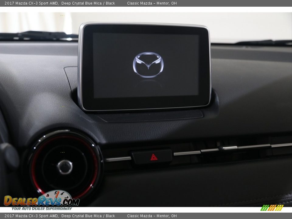 2017 Mazda CX-3 Sport AWD Deep Crystal Blue Mica / Black Photo #11