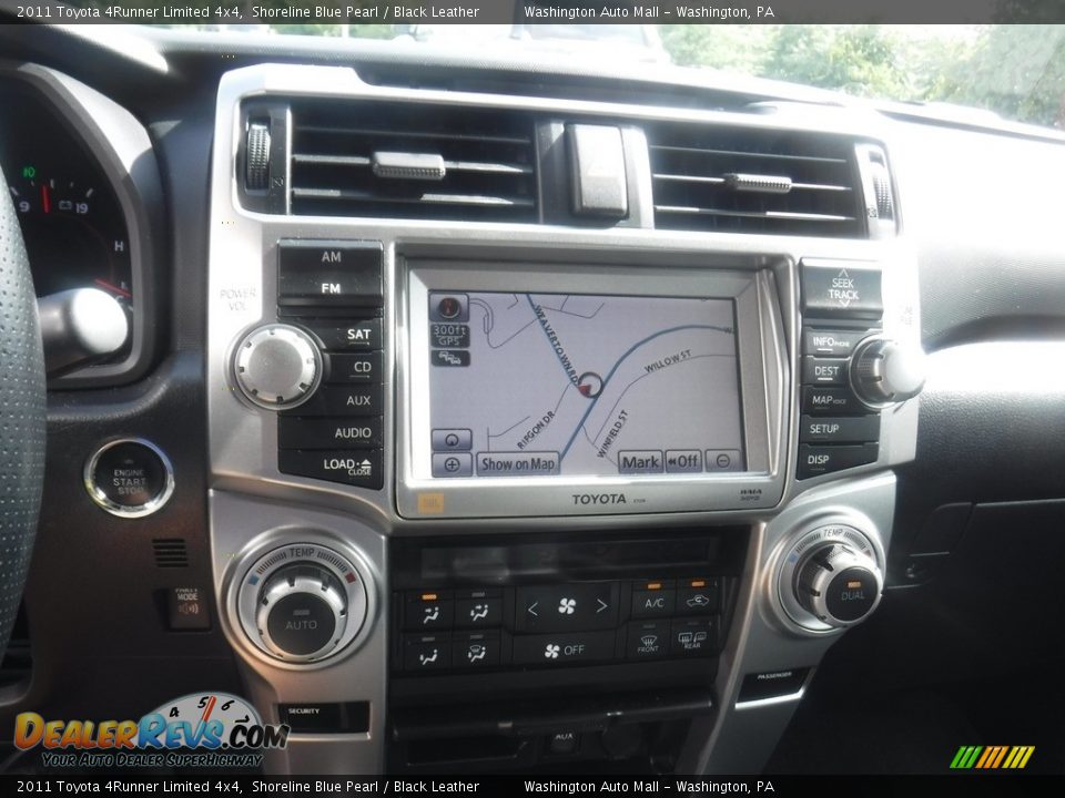 2011 Toyota 4Runner Limited 4x4 Shoreline Blue Pearl / Black Leather Photo #3
