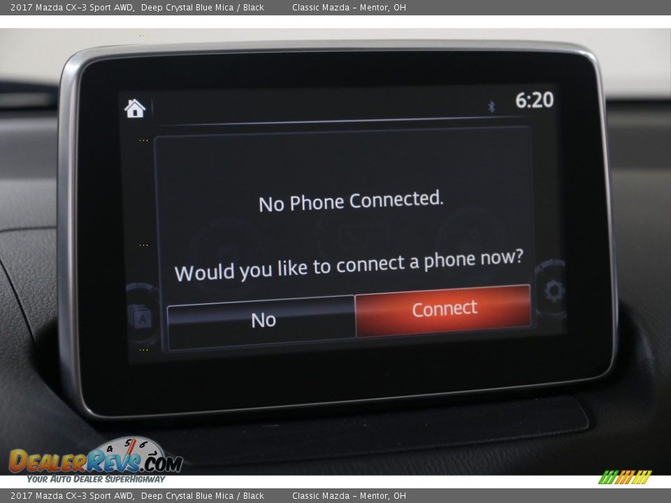 2017 Mazda CX-3 Sport AWD Deep Crystal Blue Mica / Black Photo #13