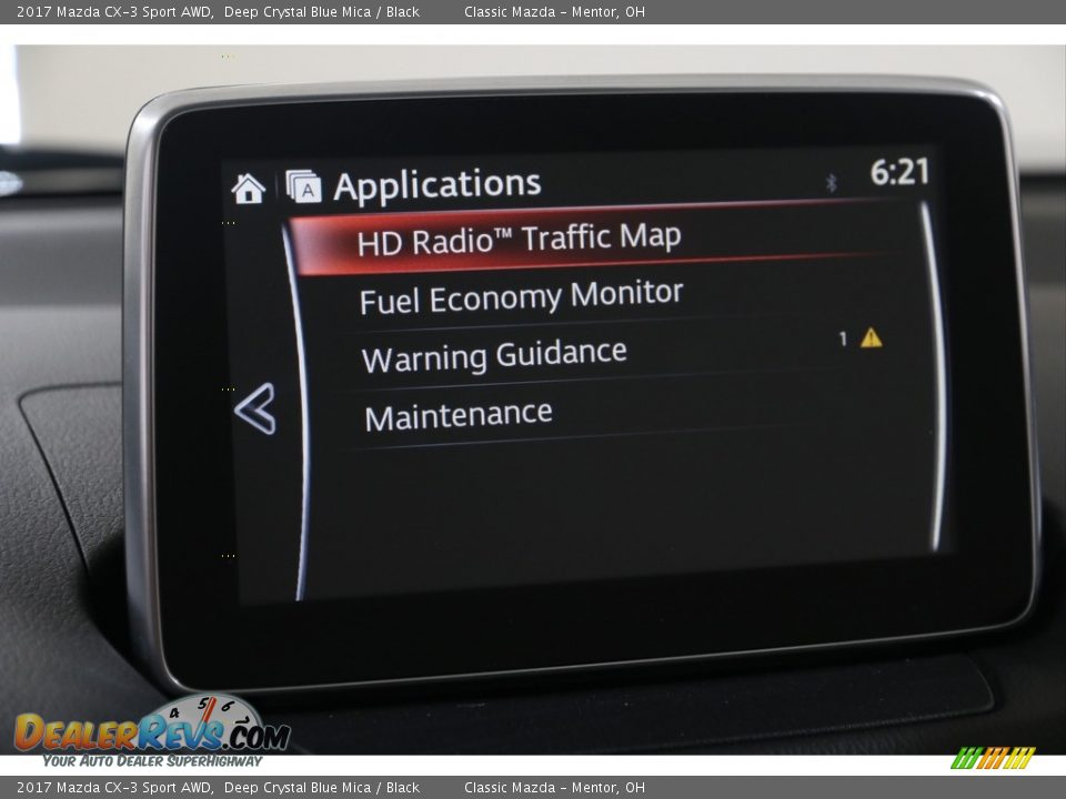 2017 Mazda CX-3 Sport AWD Deep Crystal Blue Mica / Black Photo #15