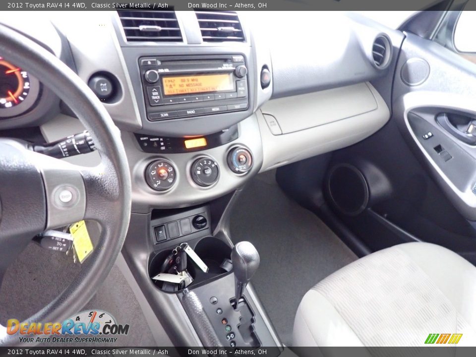 2012 Toyota RAV4 I4 4WD Classic Silver Metallic / Ash Photo #31