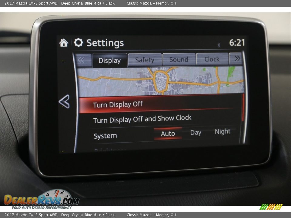 2017 Mazda CX-3 Sport AWD Deep Crystal Blue Mica / Black Photo #17