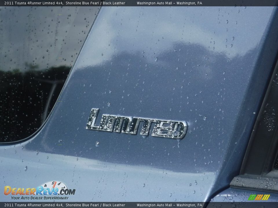 2011 Toyota 4Runner Limited 4x4 Shoreline Blue Pearl / Black Leather Photo #10