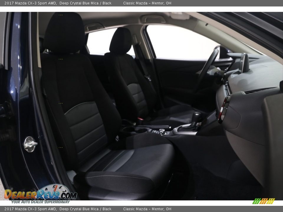 2017 Mazda CX-3 Sport AWD Deep Crystal Blue Mica / Black Photo #20