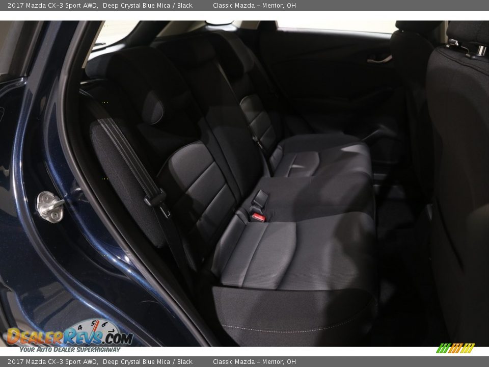 2017 Mazda CX-3 Sport AWD Deep Crystal Blue Mica / Black Photo #21