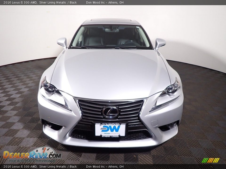 2016 Lexus IS 300 AWD Silver Lining Metallic / Black Photo #4