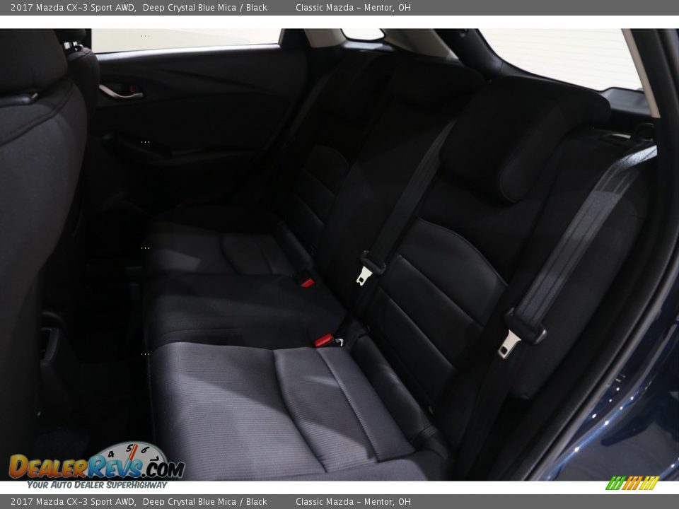 2017 Mazda CX-3 Sport AWD Deep Crystal Blue Mica / Black Photo #22