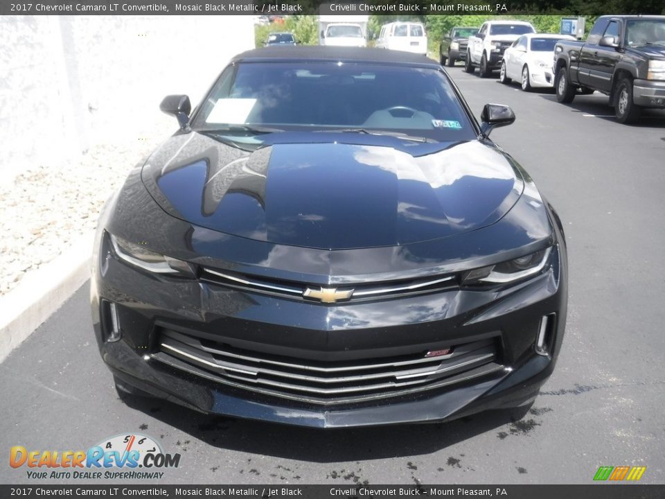 2017 Chevrolet Camaro LT Convertible Mosaic Black Metallic / Jet Black Photo #9