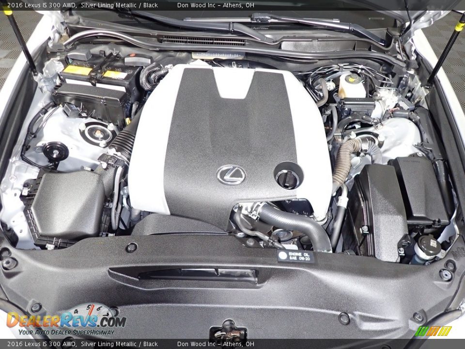 2016 Lexus IS 300 AWD 3.5 Liter DOHC 24-Valve VVT-i V6 Engine Photo #6