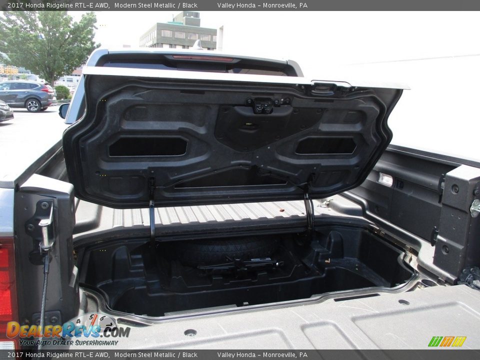 2017 Honda Ridgeline RTL-E AWD Modern Steel Metallic / Black Photo #6
