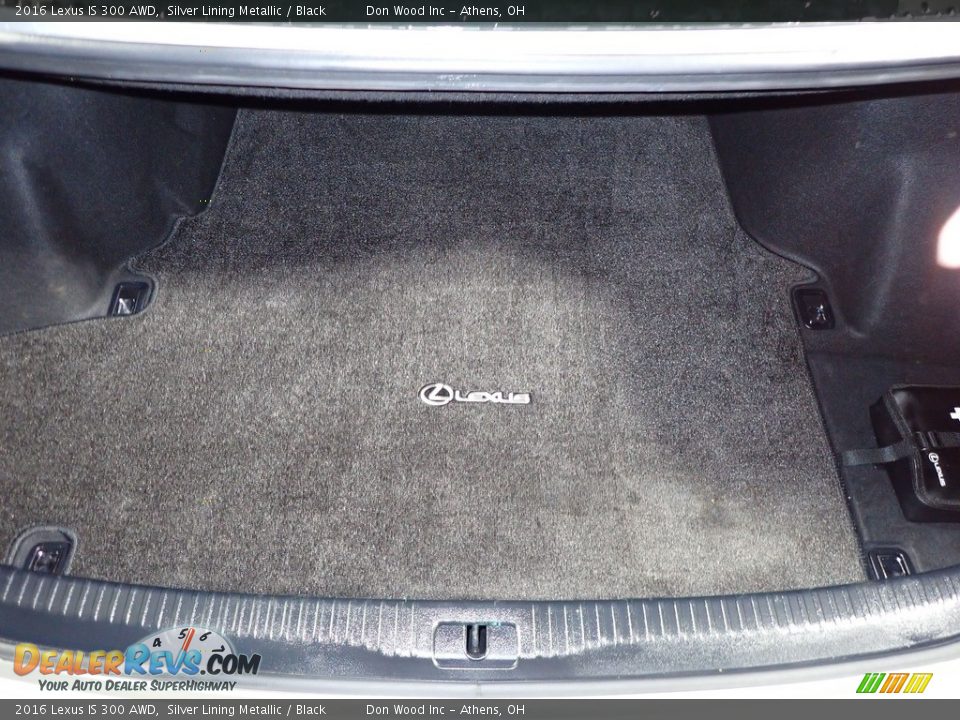 2016 Lexus IS 300 AWD Trunk Photo #13