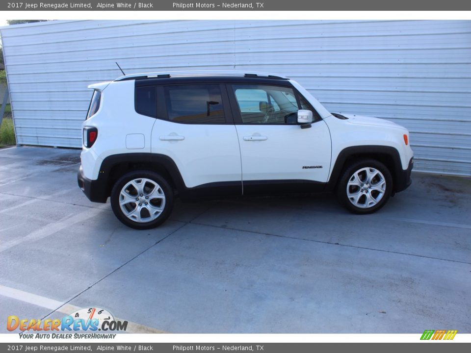 2017 Jeep Renegade Limited Alpine White / Black Photo #13