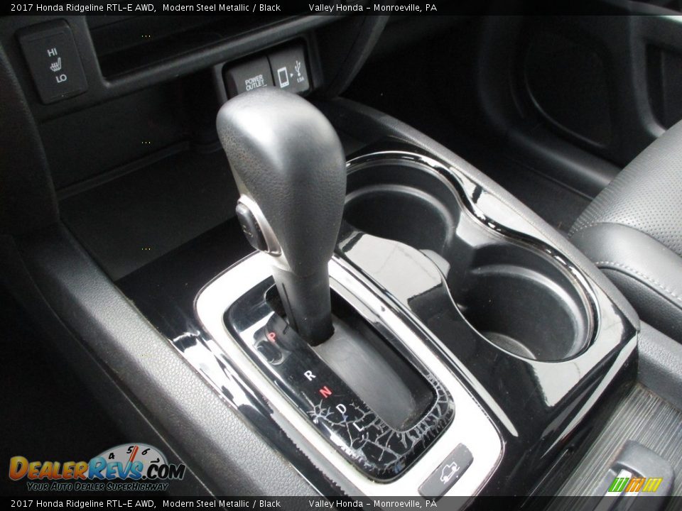2017 Honda Ridgeline RTL-E AWD Modern Steel Metallic / Black Photo #18